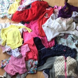 31 + items Baby’s first 12 months clothing bundle